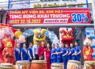 Khai trương thẩm mỹ viện bác sĩ kim hà 22-10-2022